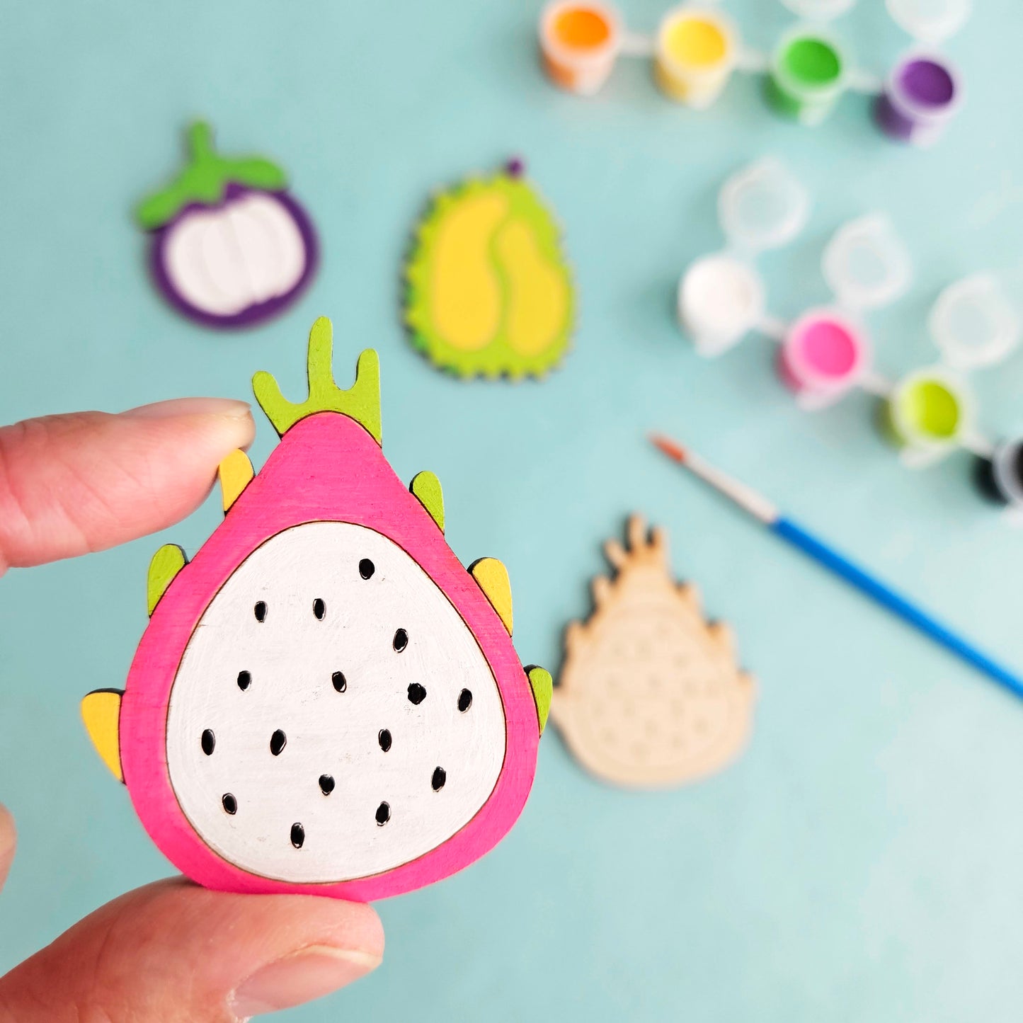 Tropical Fruit Magnet Paint Kit