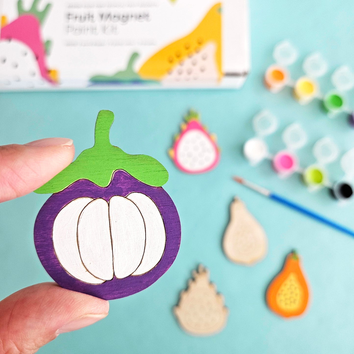 Tropical Fruit Magnet Paint Kit