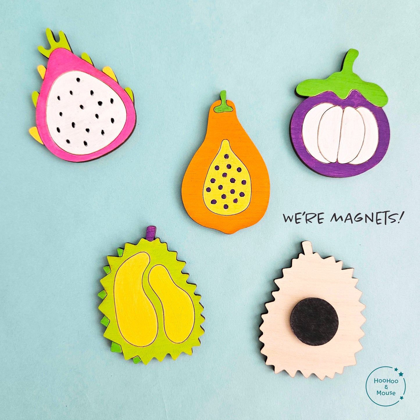 Tropical Fruit Magnet Paint Kit