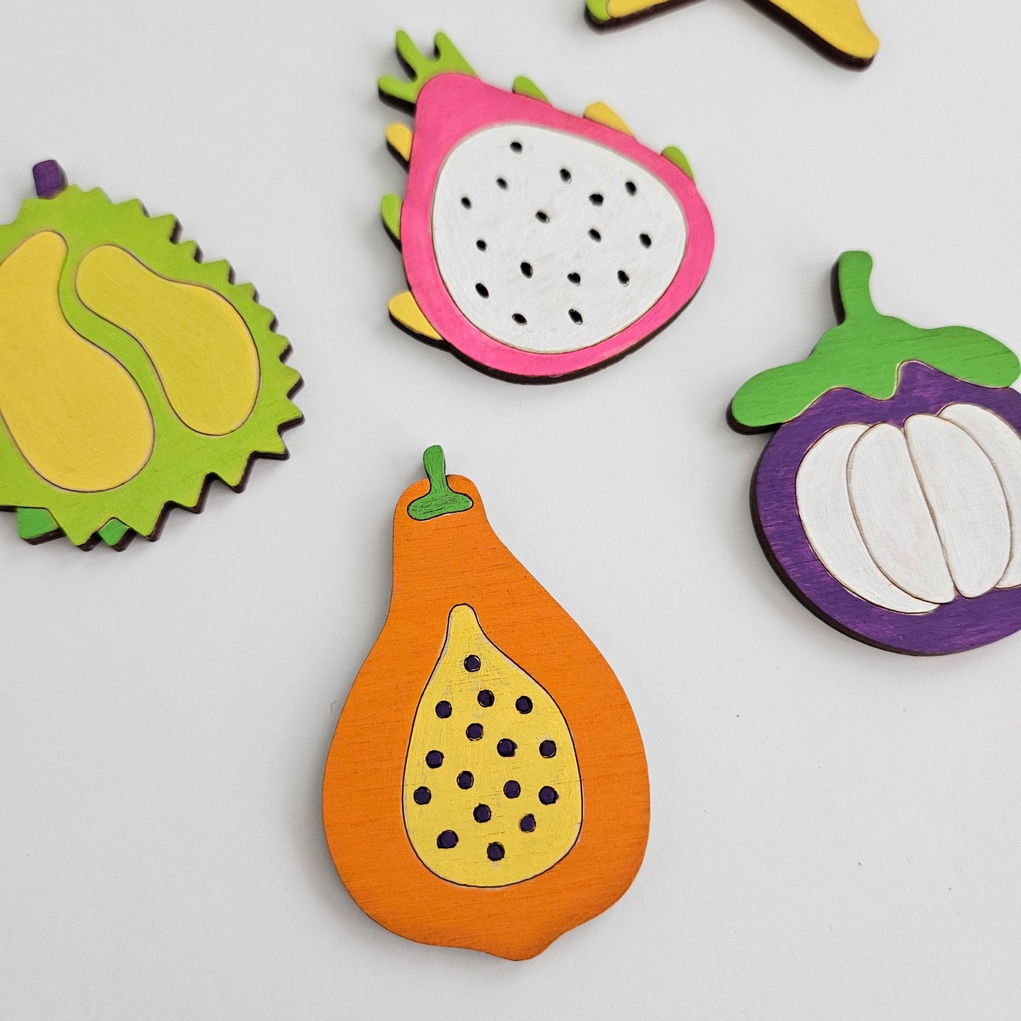 Tropical Fruit Magnet Paint Kit