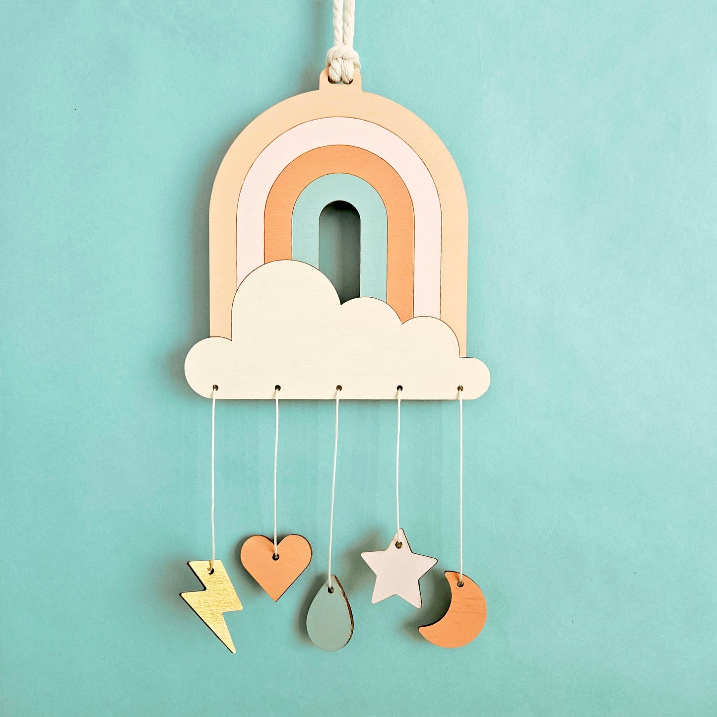 Boho Rainbow Wall Art Craft Kit