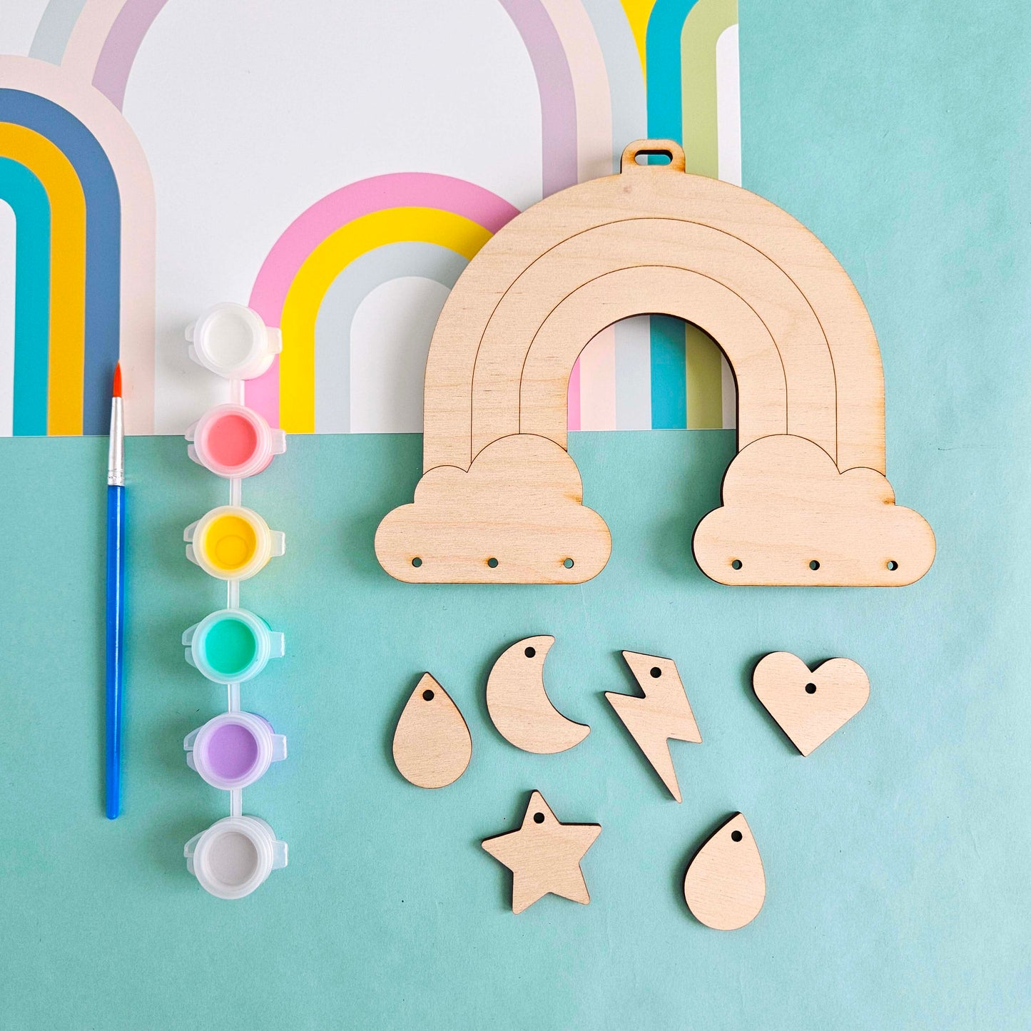 Rainbow Wall Art Craft Kit
