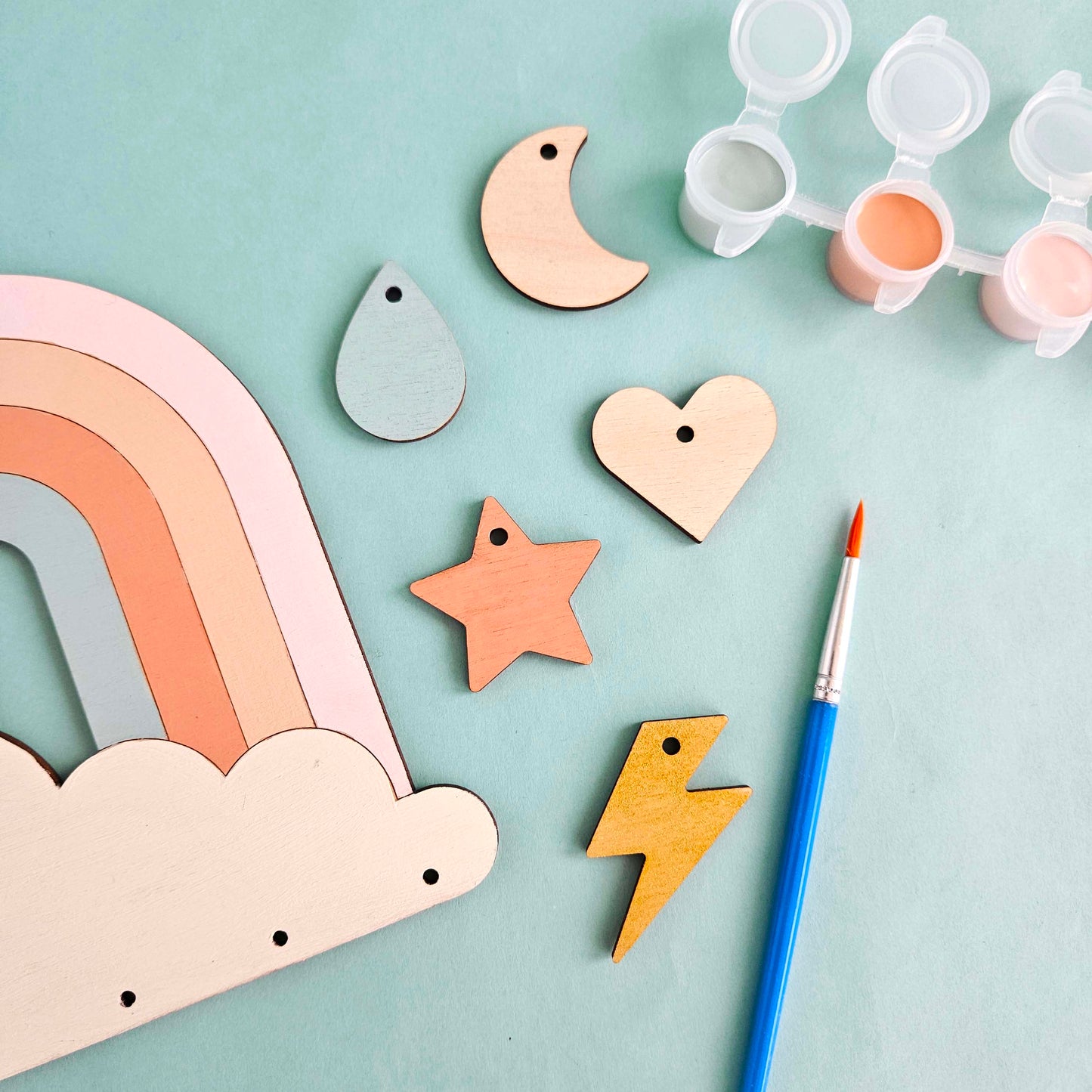 Boho Rainbow Wall Art Craft Kit