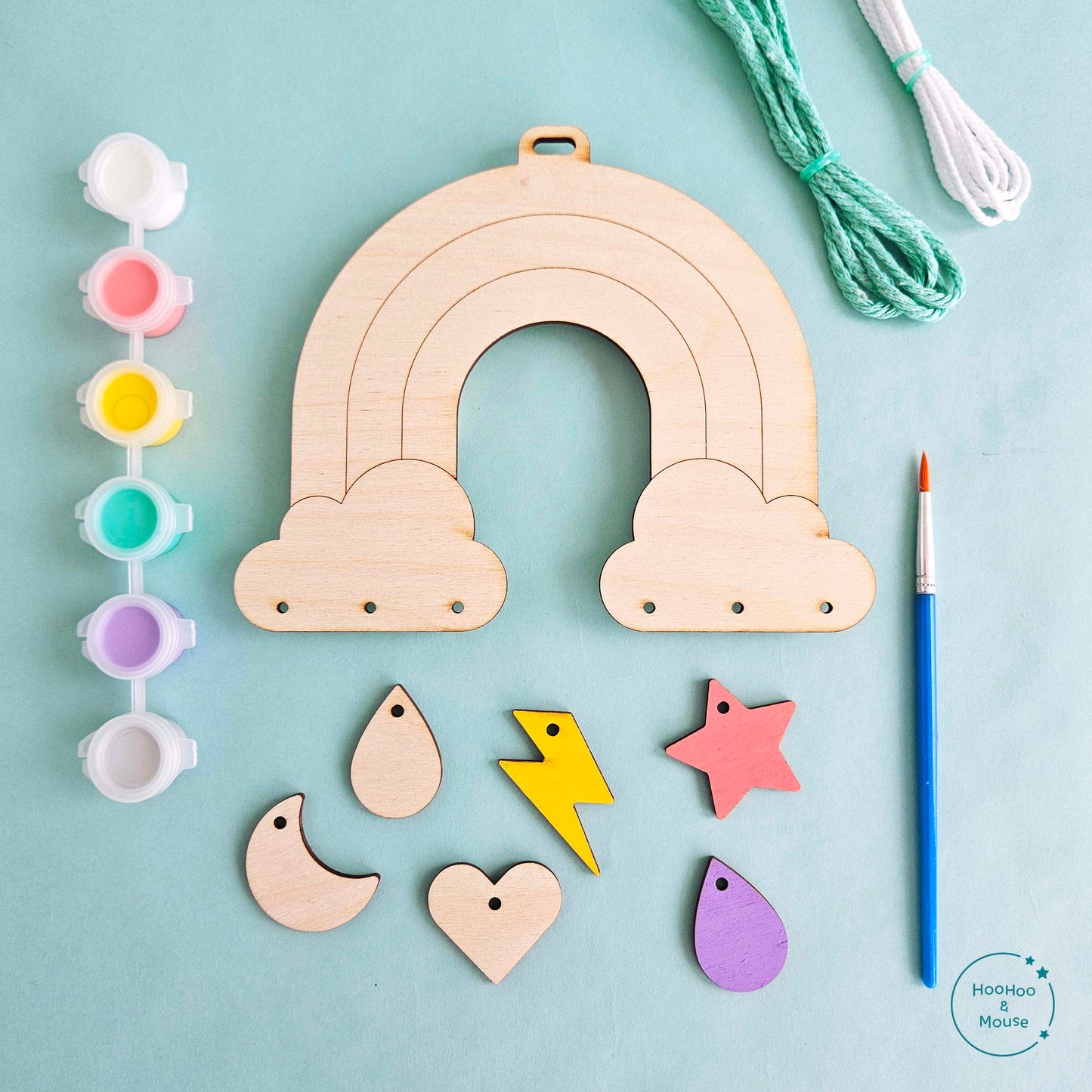 Rainbow Wall Art Craft Kit