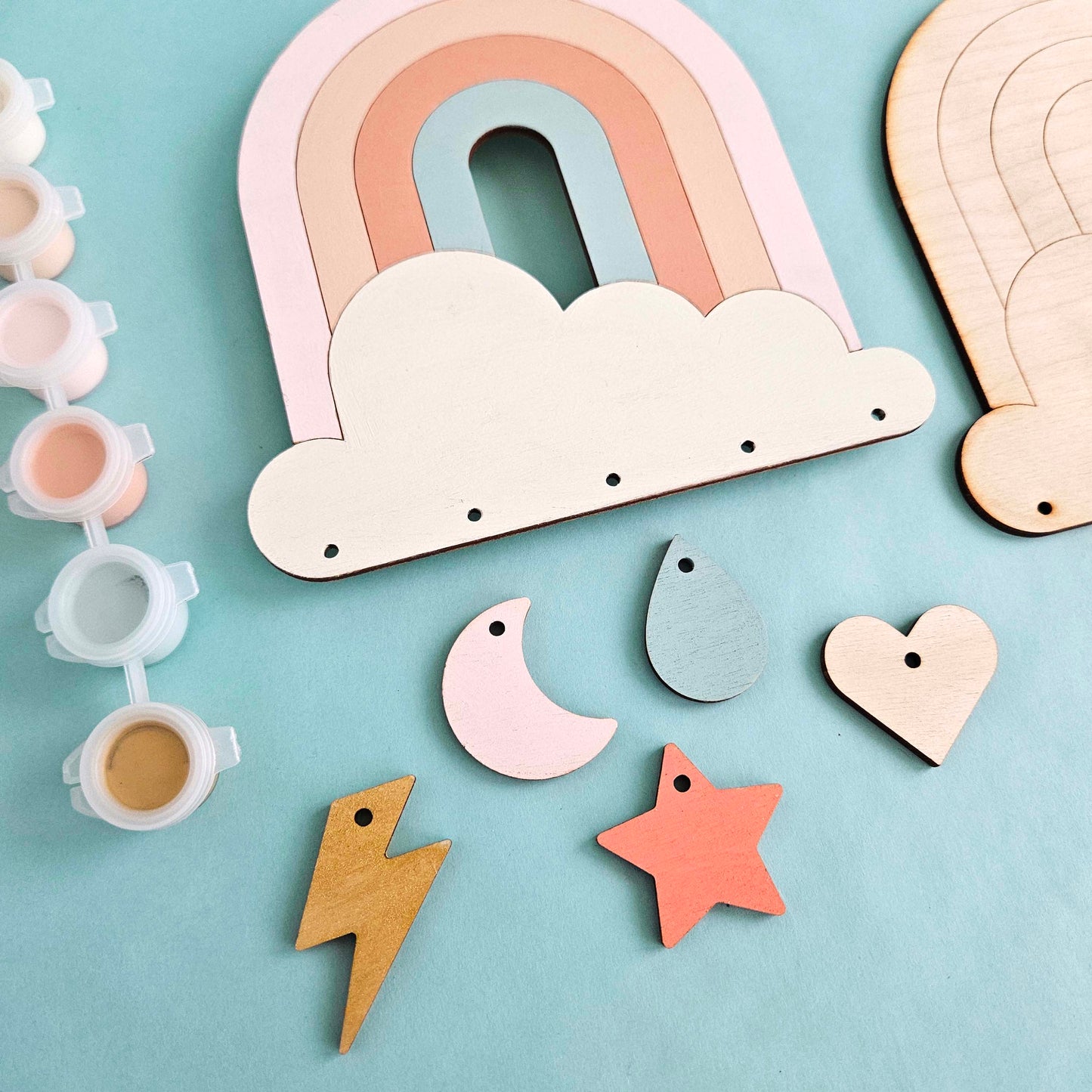 Boho Rainbow Wall Art Craft Kit