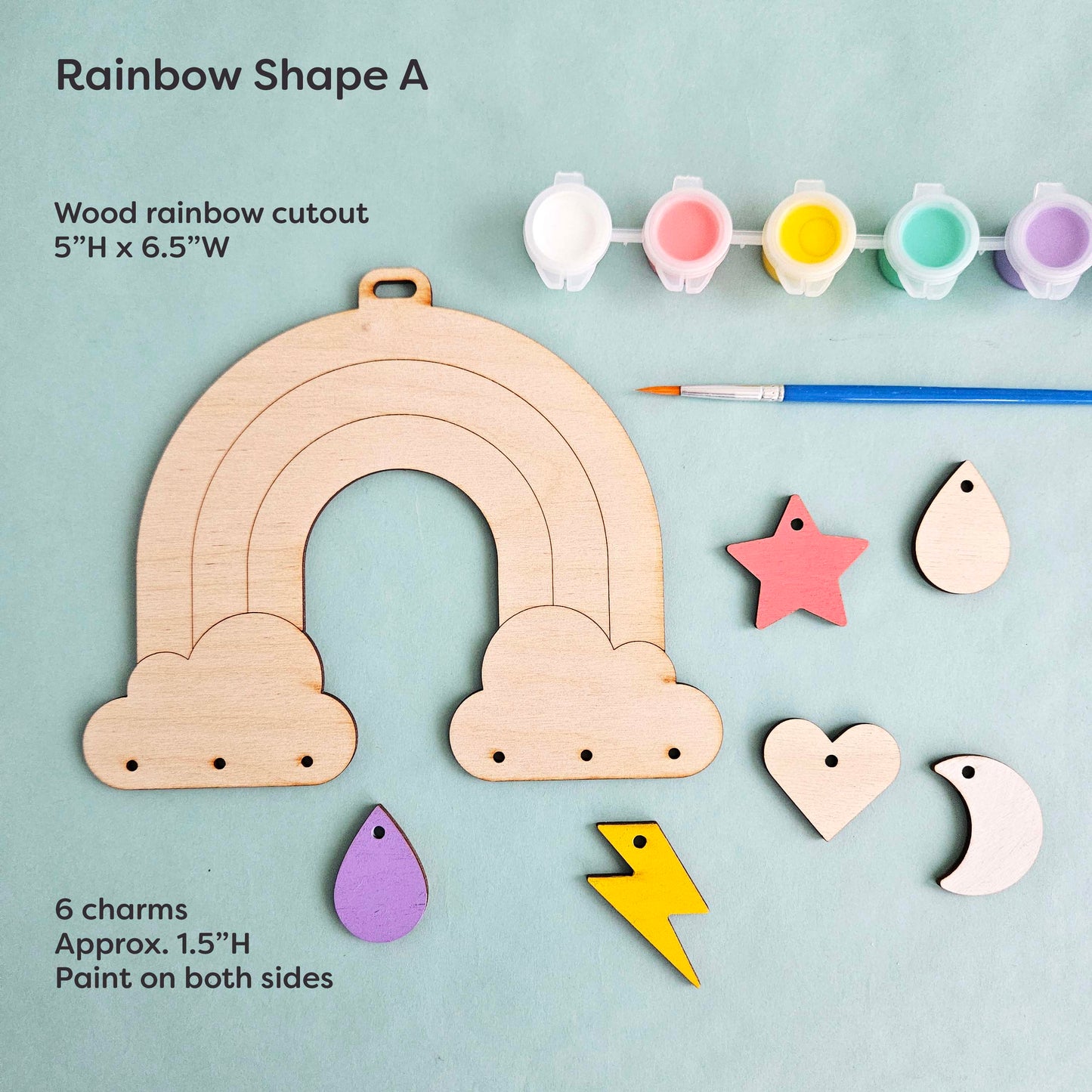 Rainbow Wall Art Craft Kit