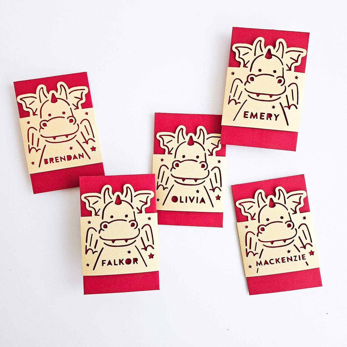 2024 Dragonette, Mini Dragon Red Envelope, personalized