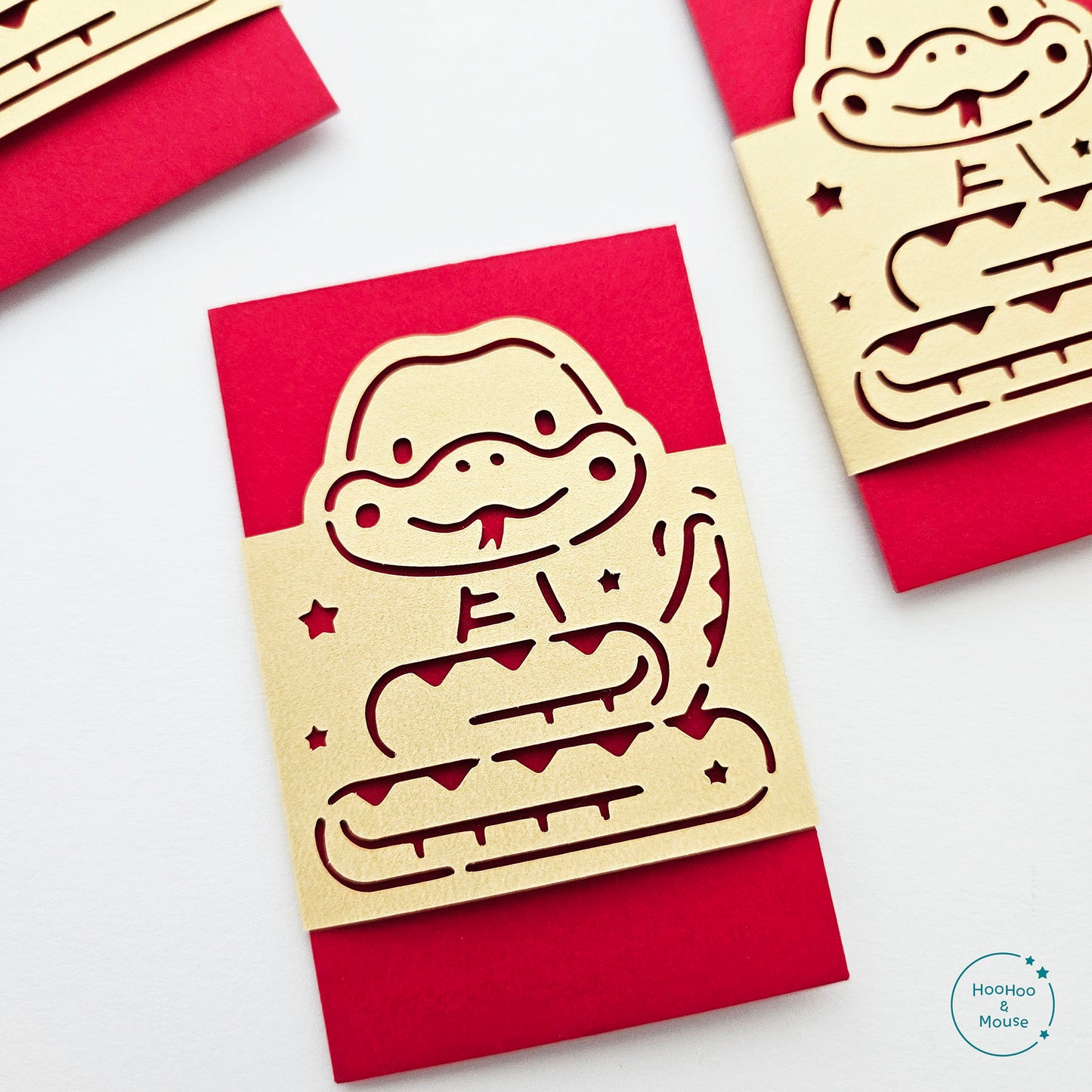 2025 Snakelets, Mini Red Envelopes, Set of 3