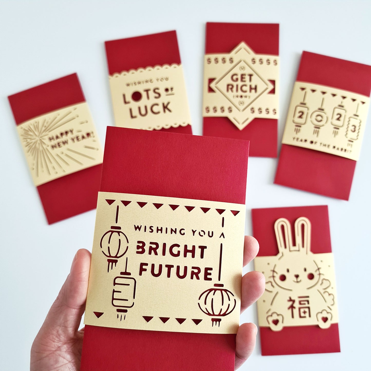 Bright Future Lantern Red Envelope
