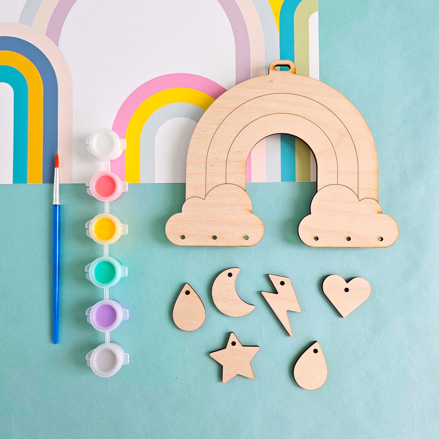 Rainbow Wall Art Craft Kit