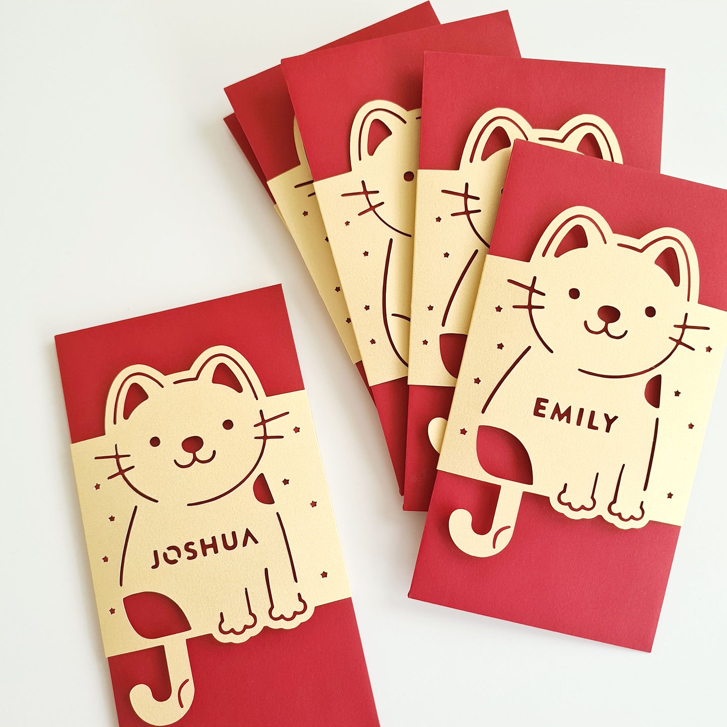 2023 Vietnamese Year of the Cat Red Envelope, personalized