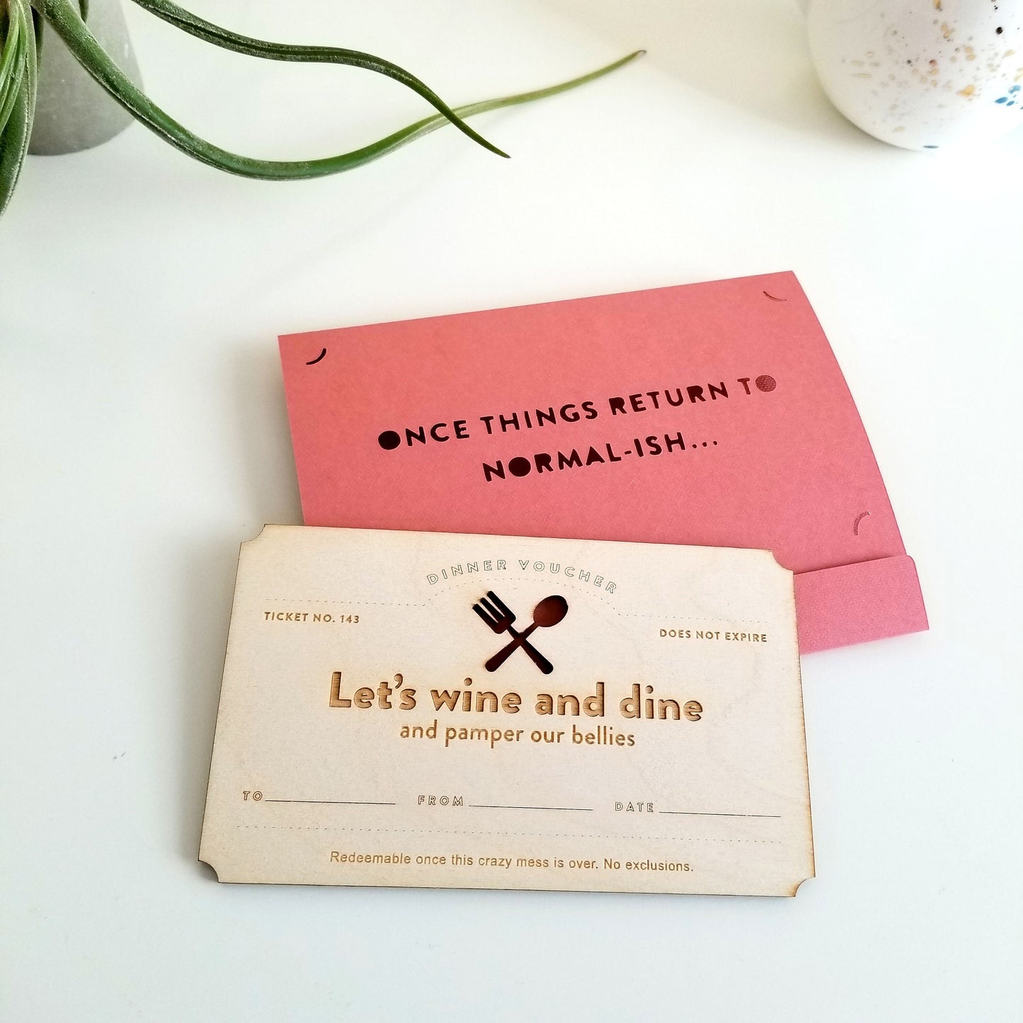 Wine and Dine Dinner Voucher