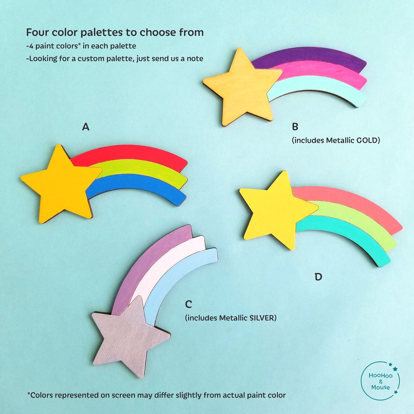 Shooting Star Party Favor, personalized