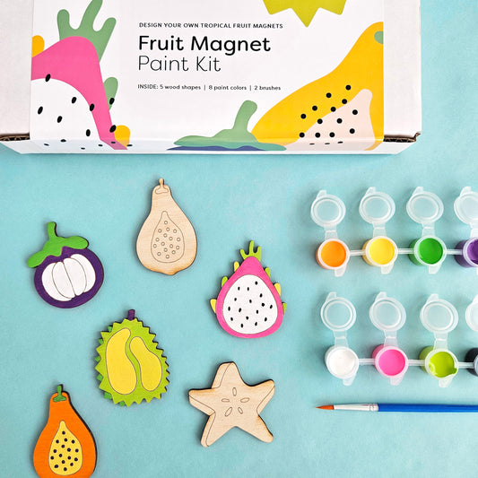 Tropical Fruit Magnet Paint Kit