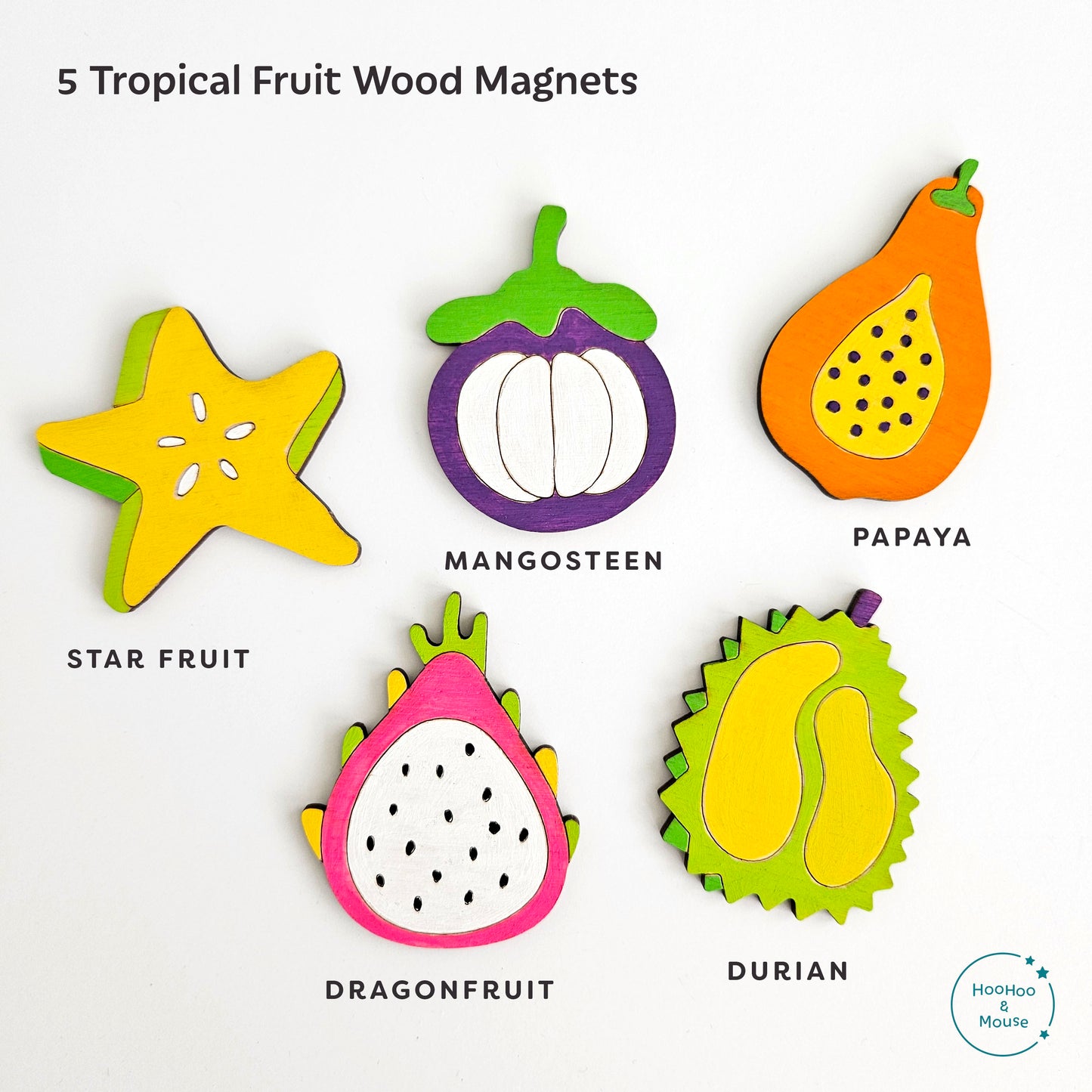 Tropical Fruit Magnet Paint Kit