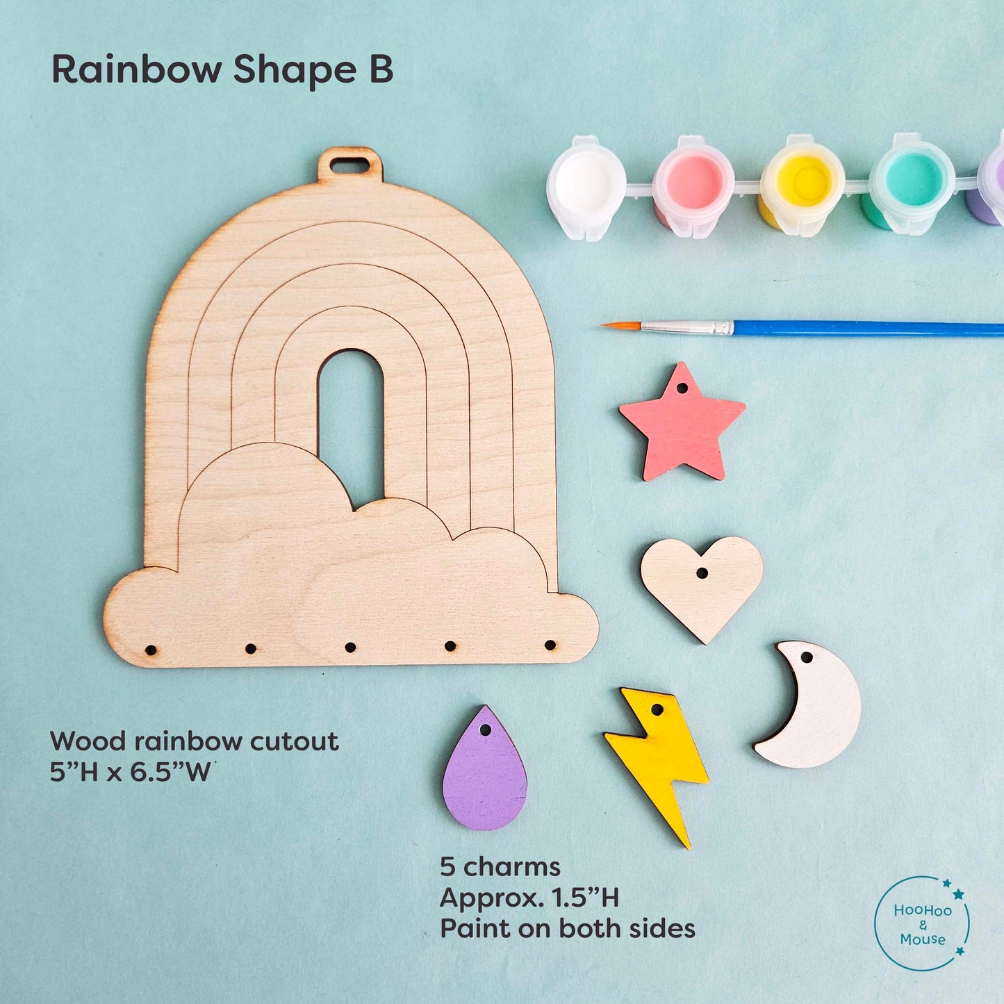 Rainbow Wall Art Craft Kit