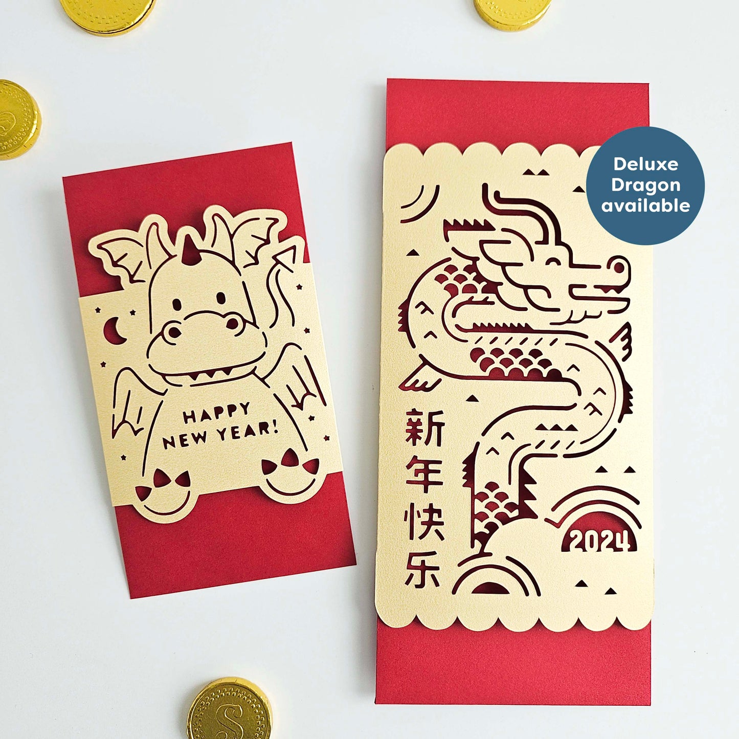 2024 Year of the Dragon Red Envelope