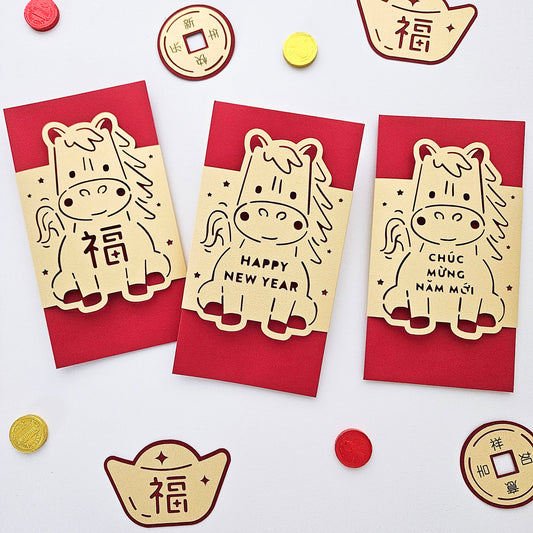2026 Lunar New Year Horse Red Envelopes