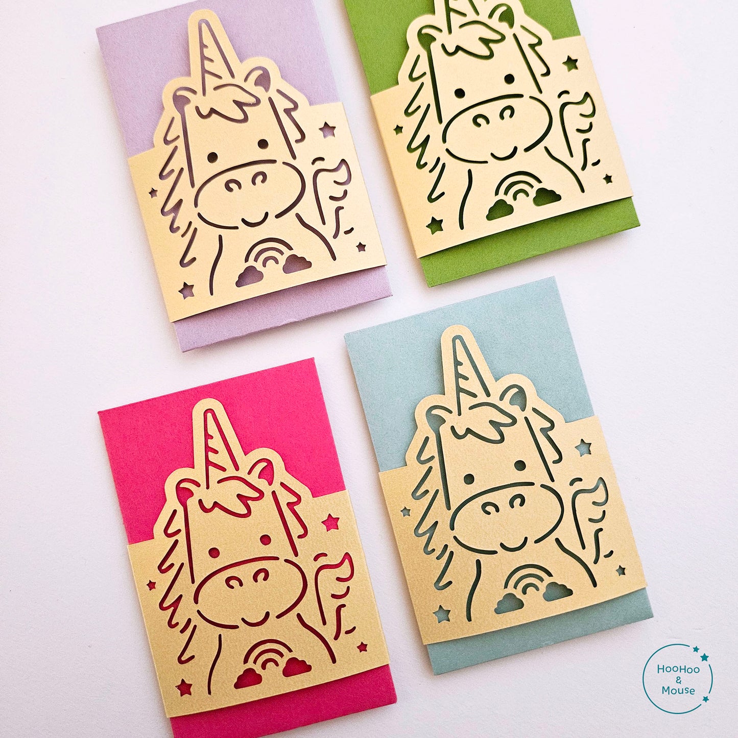 2026 Unihorse Treat Bags, Set of 4