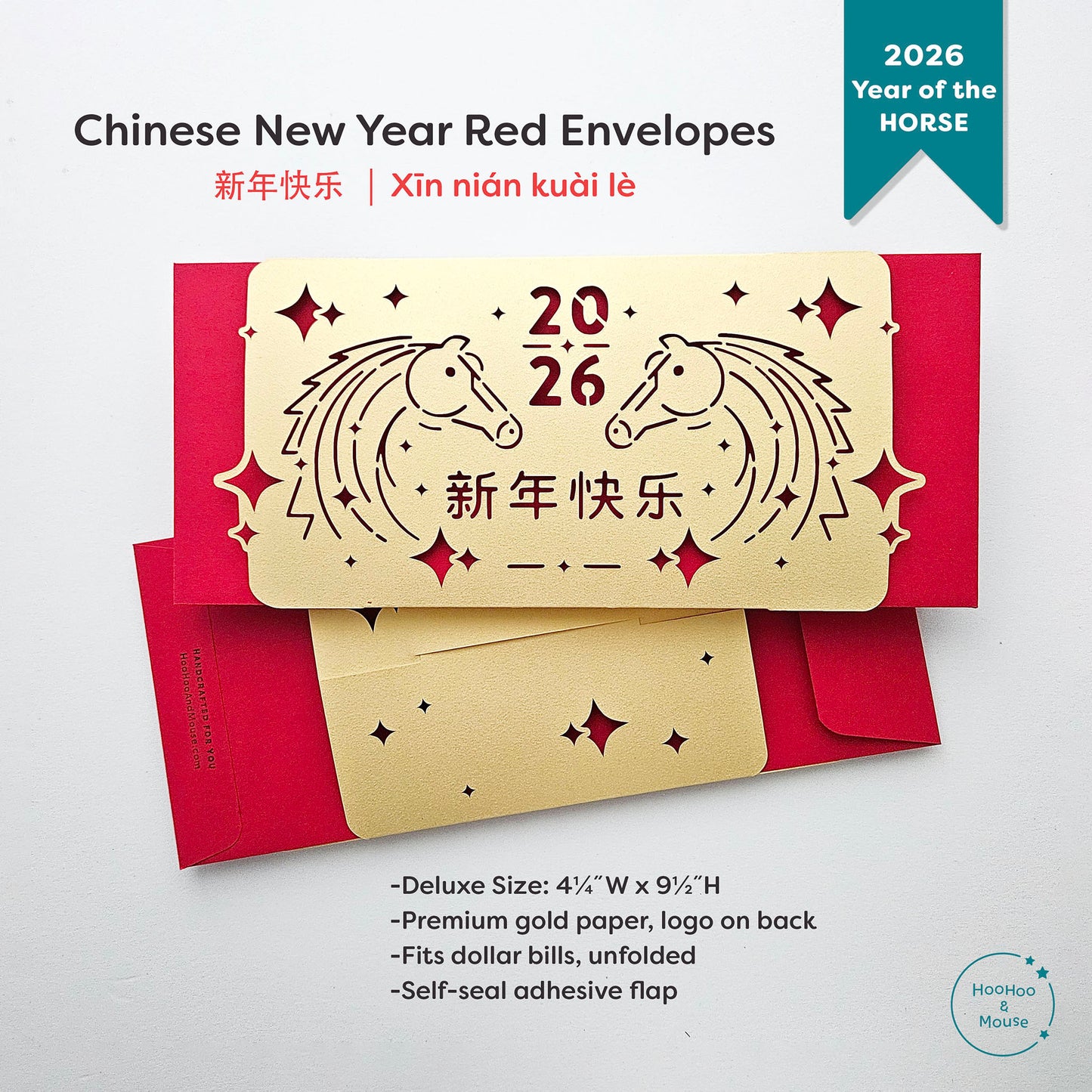2026 Chinese New Year Horse Red Envelope