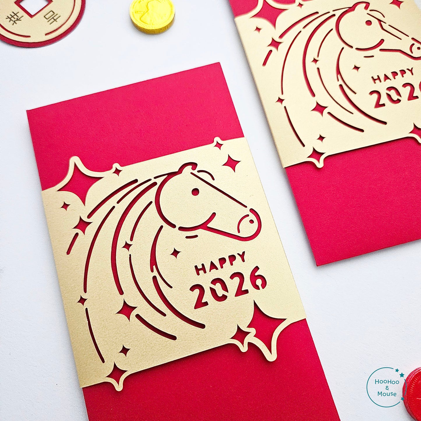 2026 Lunar New Year Majestic Horse Red Envelope
