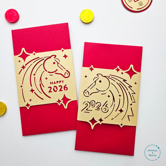 2026 Lunar New Year Majestic Horse Red Envelope