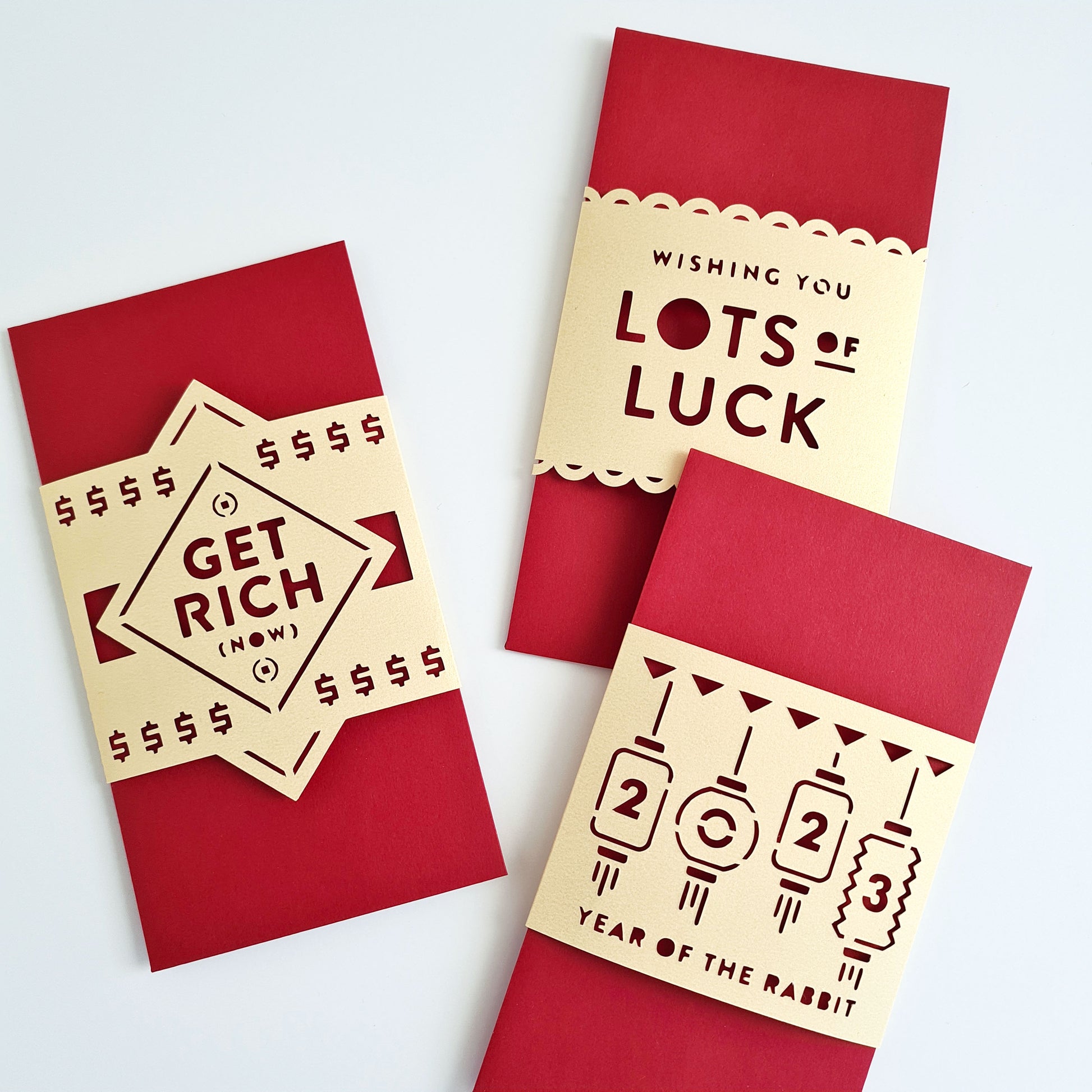 2023 Lunar New Year Red Envelopes, Set of 6 Designs – HooHoo And Mouse