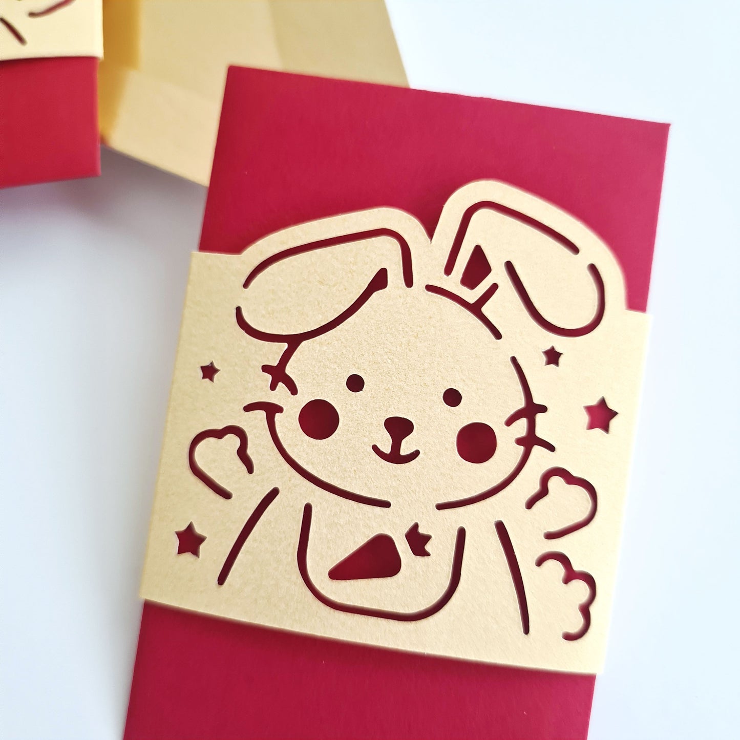 Custom Order-Mini Rabbit Red Envelopes, Personalized