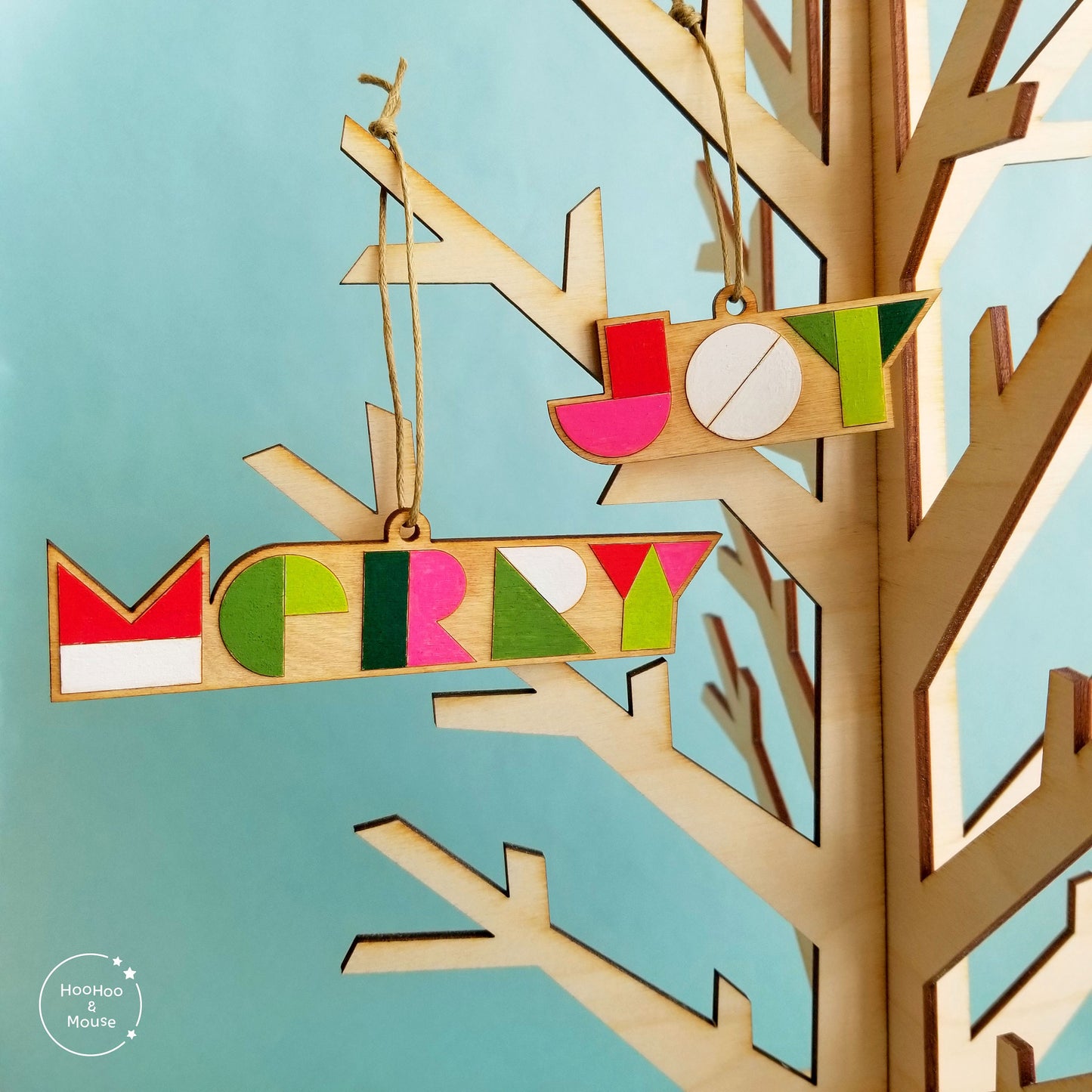 Holiday Cheer Word Ornament Paint Kit