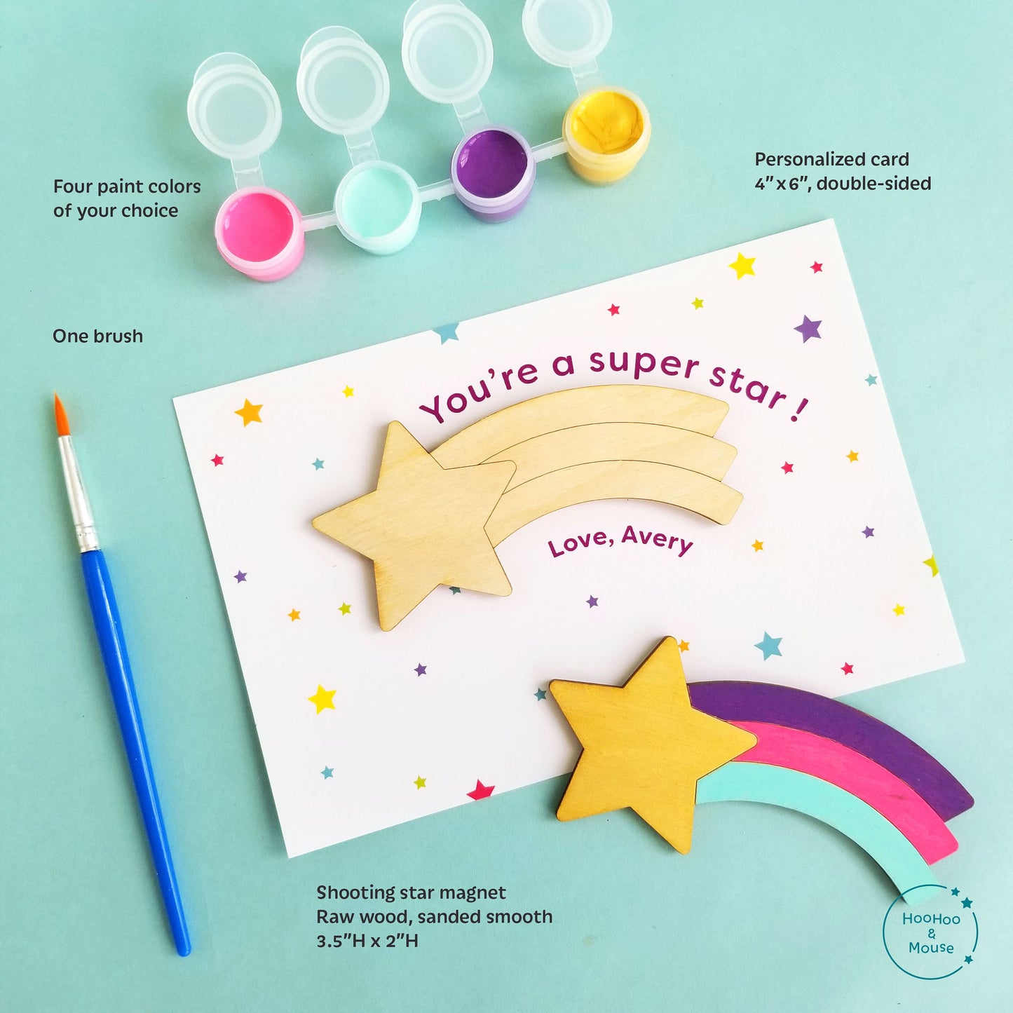 Shooting Star Party Favor, personalized